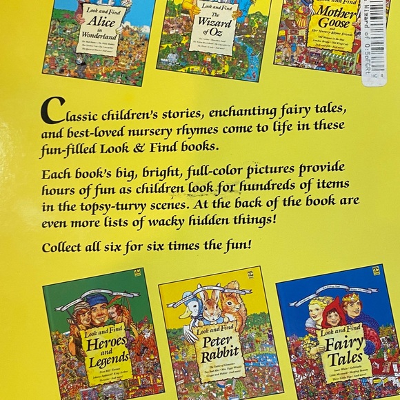 5/$10 Kids Picture Book | Look & Find The Wizard of Oz - Picture 5 of 6